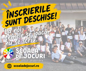 Înscriere Școala de Jocuri.