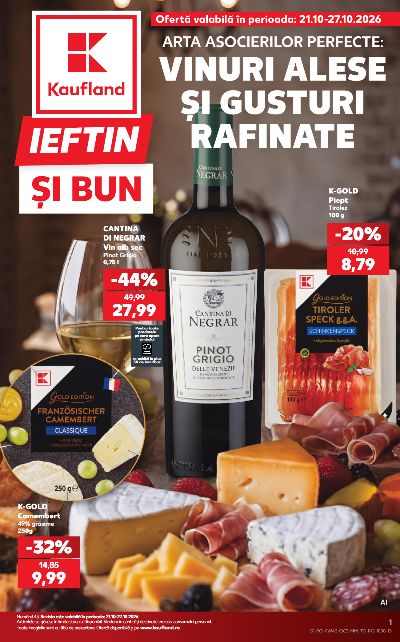 Vinuri alese și Gusturi rafinate - Kaufland